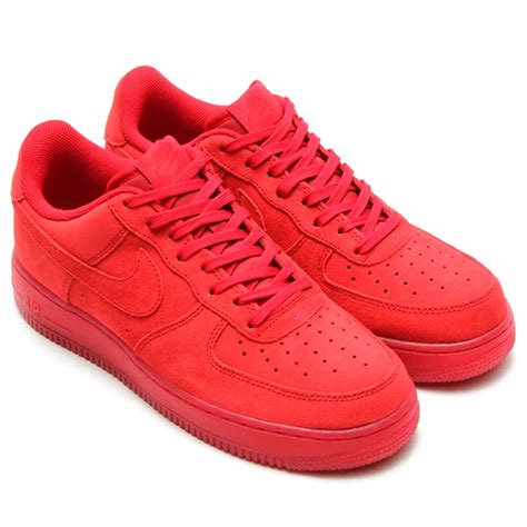 nike air force rood sneek leer|Red Air Force 1 Shoes (3) .